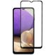 5D скло для Samsung Galaxy A32 4G Чорне Повний клей клей / Full glue