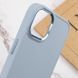 TPU чехол Bonbon Metal Style для Apple iPhone 14 Pro Max (6.7") Голубой / Mist blue