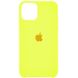 Чехол silicone case for iPhone 11 Flash / желтый