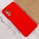 Чехол для Samsung Galaxy A23 4G Silicone Full camera закрытый низ + защита камеры Красный / Red