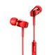 Наушники JOYROOM metal wired earphone JR-E209 / red