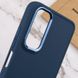 TPU чехол Bonbon Metal Style для Samsung Galaxy A33 5G Синий / Cosmos blue