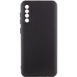 Чехол для Samsung Galaxy A50 (A505F) / A50s / A30s Silicone Full camera закрытый низ + защита камеры Черный / Black
