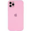 Чохол для Apple iPhone 11 Pro Silicone Full camera / закритий низ + захист камери (Рожевий / Light pink)
