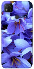 Чехол для Xiaomi Redmi 9C PandaPrint Фиолетовый сад цветы