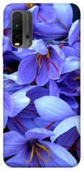 Чехол для Xiaomi Redmi Note 9 4G / Redmi 9 Power / Redmi 9T PandaPrint Фиолетовый сад цветы