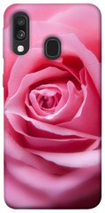 Чехол для Samsung Galaxy A40 (A405F) PandaPrint Розовый бутон цветы