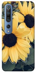 Чехол для Xiaomi Mi 10 / Mi 10 Pro PandaPrint Два подсолнуха цветы