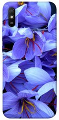 Чехол для Xiaomi Redmi 9A PandaPrint Фиолетовый сад цветы