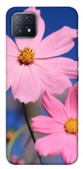 Чохол для Oppo A73 PandaPrint Рожева ромашка квіти