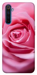 Чехол для Realme 6 Pro PandaPrint Розовый бутон цветы