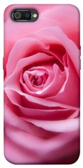 Чехол для Realme C2 PandaPrint Розовый бутон цветы