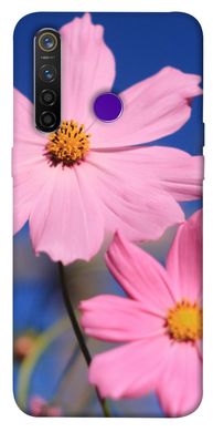 Чехол для Realme 5 Pro PandaPrint Розовая ромашка цветы