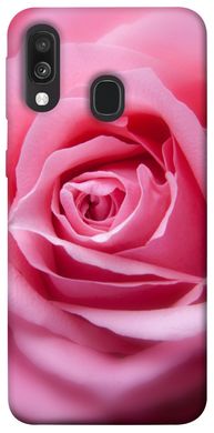 Чехол для Samsung Galaxy A40 (A405F) PandaPrint Розовый бутон цветы