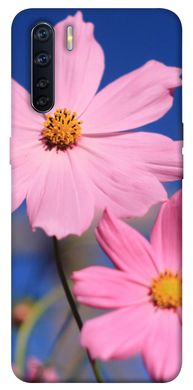 Чехол для Oppo A91 PandaPrint Розовая ромашка цветы