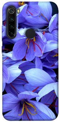 Чехол для Xiaomi Redmi Note 8 PandaPrint Фиолетовый сад цветы