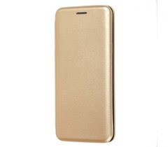 Чехол книжка Premium для Samsung Galaxy S9 (G960) золотистый