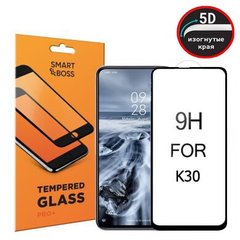 5D стекло изогнутые края Xiaomi Redmi K30 Premium Smart Boss™ Черное, Черный