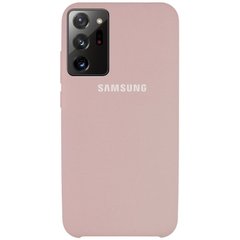 Чехол Silicone Cover (AAA) для Samsung Galaxy Note 20 Ultra (Розовый / Pink Sand)