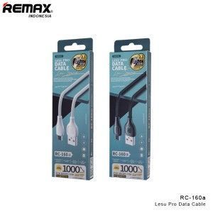 Кабель REMAX Type-C Lesu Pro Data Cable RC-160a |1m, 2.1A| Black, Black