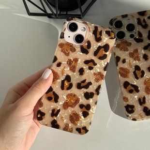 Леопардовий чохол для iPhone 13 Leopard Gold