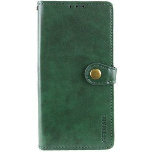 Шкіряний чохол книжка GETMAN Gallant (PU) для Samsung Galaxy S24 (Зелений)