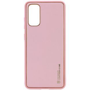 Кожаный чехол Xshield для Samsung Galaxy Note 20 (Розовый)