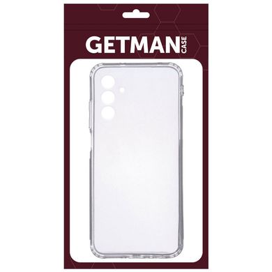 TPU чехол GETMAN Clear 1,0 mm для Samsung Galaxy A13 4G Бесцветный (прозрачный)