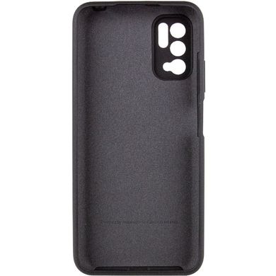 Чохол Silicone Cover Full Camera (AA) для Xiaomi Redmi Note 10 5G / Poco M3 Pro Чорний / Black