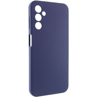 Чохол Silicone Cover Lakshmi Full Camera (ААA) для Samsung Galaxy A34 5G (Темно-синій / Midnight blue)