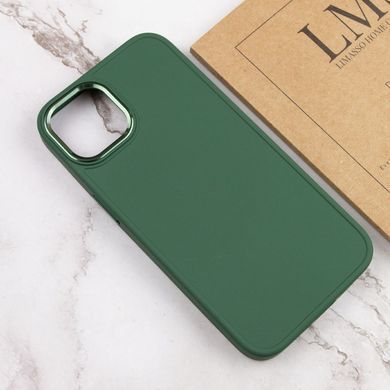TPU чехол Bonbon Metal Style для Apple iPhone 14 Pro Max (6.7") Зеленый / Army green