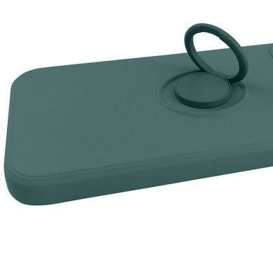 Чехол TPU Candy Ring Full Camera для Apple iPhone 12 Pro (6.1"") Зеленый / Pine green