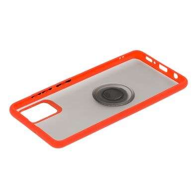 Чехол для Samsung Galaxy A71 (A715) LikGus Maxshield Ring красный
