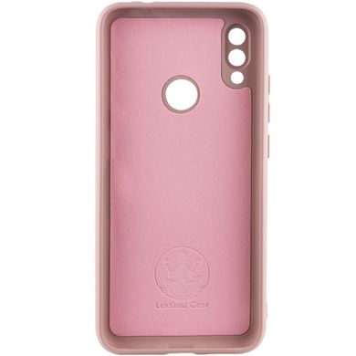 Чехол для Xiaomi Redmi Note 7 / Note 7 Pro / Note 7s Silicone Full camera закрытый низ + защита камеры Розовый / Pink Sand