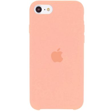Чохол Silicone Case (AA) Для Apple iPhone SE (2020) (Рожевий / Light Flamingo)