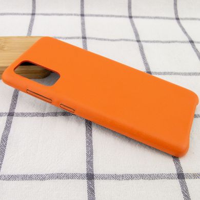 Кожаный чехол AHIMSA PU Leather Case (A) для Samsung Galaxy S20 (Оранжевый)