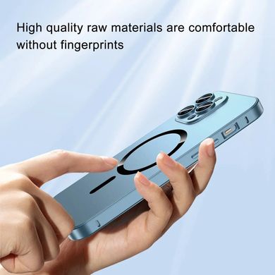 Металевий чохол для Iphone 12/12 Pro Premium Metal Case Blue