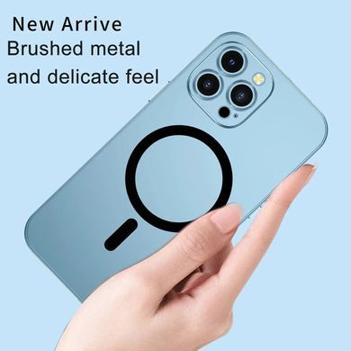 Металлический чехол для Iphone 12/12 Pro Premium Metal Case Purple