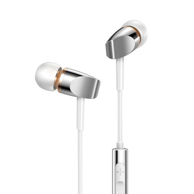 Навушники JOYROOM metal wired earphone JR-E209 / silver