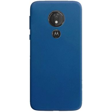Силіконовий чохол Candy для Motorola Moto G7 Play (Синій)
