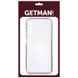 TPU чехол GETMAN Clear 1,0 mm для Samsung Galaxy A13 4G Бесцветный (прозрачный)