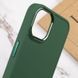 TPU чехол Bonbon Metal Style для Apple iPhone 14 Pro Max (6.7") Зеленый / Army green