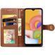 Кожаный чехол книжка GETMAN Gallant (PU) для Xiaomi Redmi Note 10 Pro Коричневый