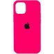 Чохол для Apple iPhone 16 Pro Max Silicone Case Full / закритий низ Рожевий / Barbie Pink