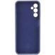 Чохол Silicone Cover Lakshmi Full Camera (ААA) для Samsung Galaxy A34 5G (Темно-синій / Midnight blue)