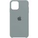 Чехол silicone case for iPhone 11 Mist Blue / синий