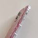 Чехол для iPhone 14 Pro Wave Halo Staining Pink