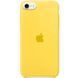 Чехол Silicone Case (AA) для Apple iPhone SE (2020) (Желтый / Canary Yellow)