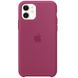 Чохол Silicone case Original 1:1 (AAA) для Apple iPhone 11 (6.1") (Малиновий / Pomegranate)