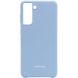 Чехол Silicone Cover (AA) для Samsung Galaxy S21 Plus (Голубой / Lilac Blue)